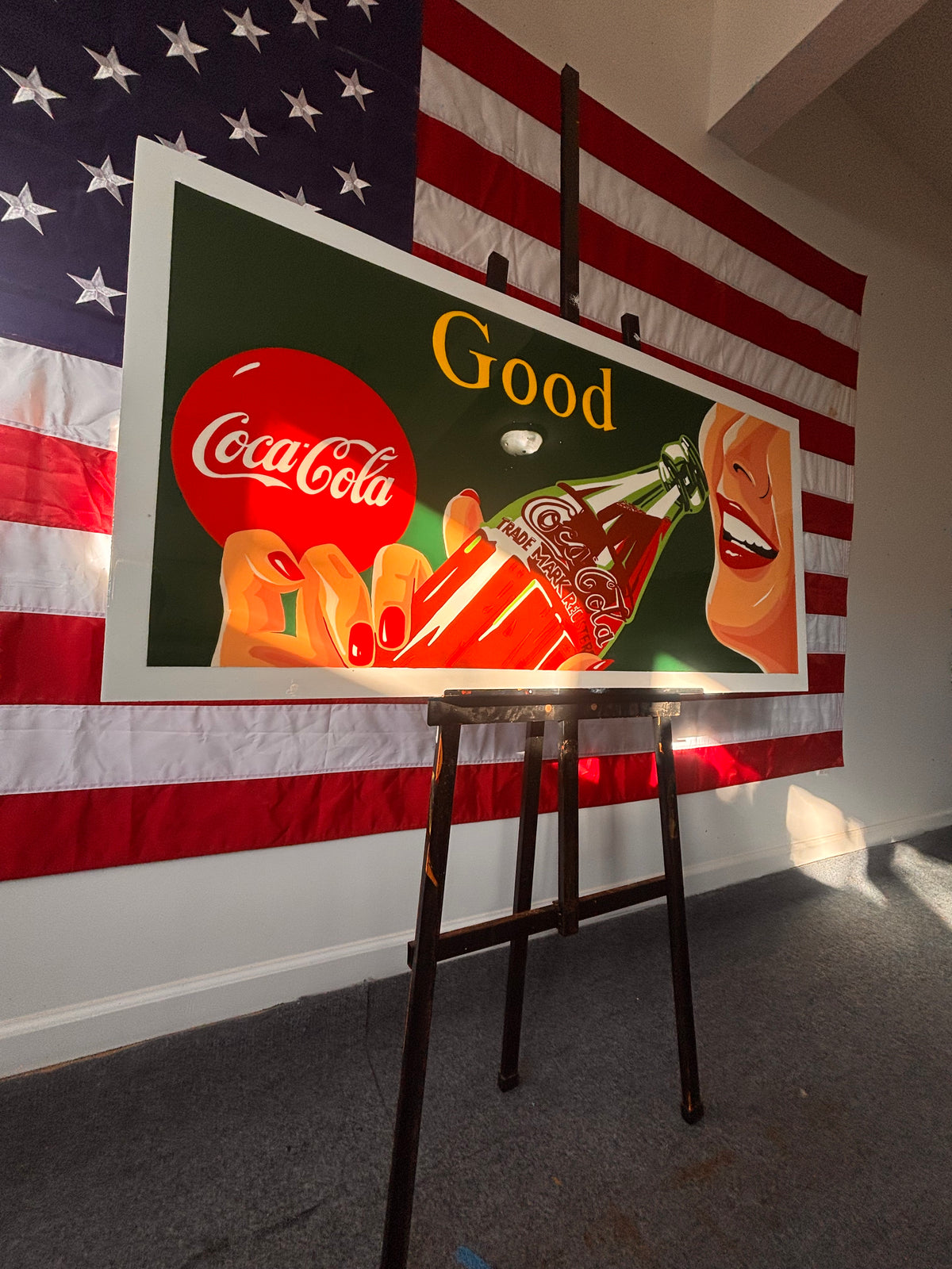 Coke Girl - Limited Edition Sign