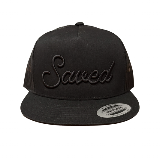 “Saved” Blackout Snapback