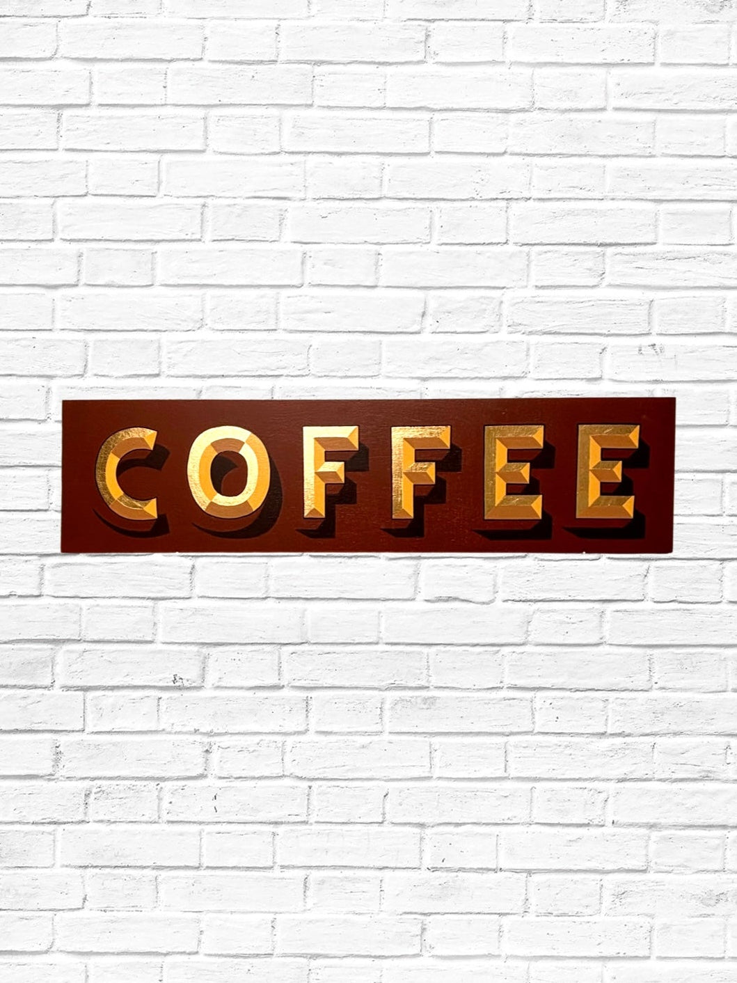 “Coffee” Original Wall Banner - 48”