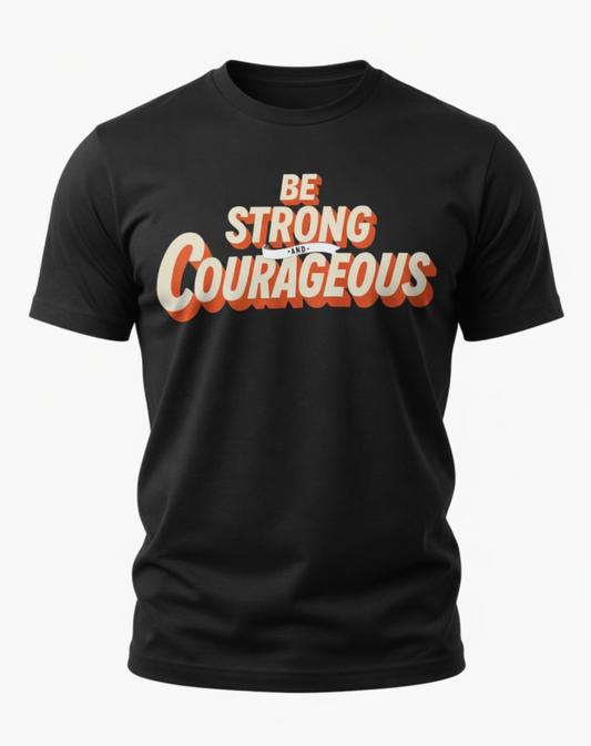 Be Strong and Courageous Tee