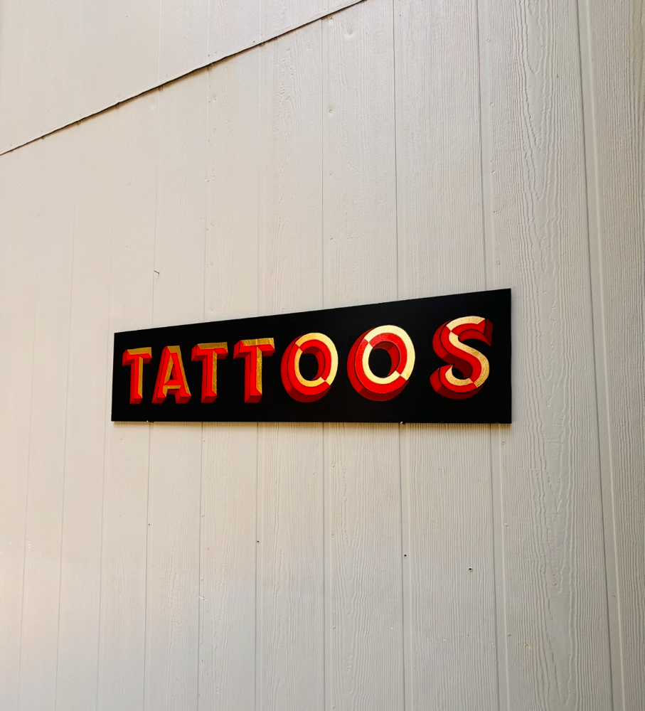 “Tattoos” Original Wall Banner - 48”